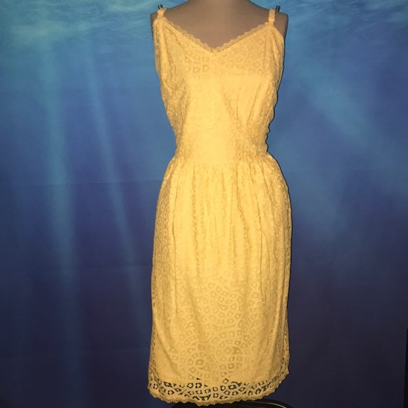 boutique by ashley tipton Dresses & Skirts - Plus size yellow lace dress